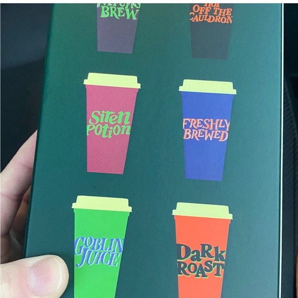 New from 2020 STARBUCKS HALLOWEEN COLOR CHANGING CUPS SET OF 6 - Picture 2 of 4